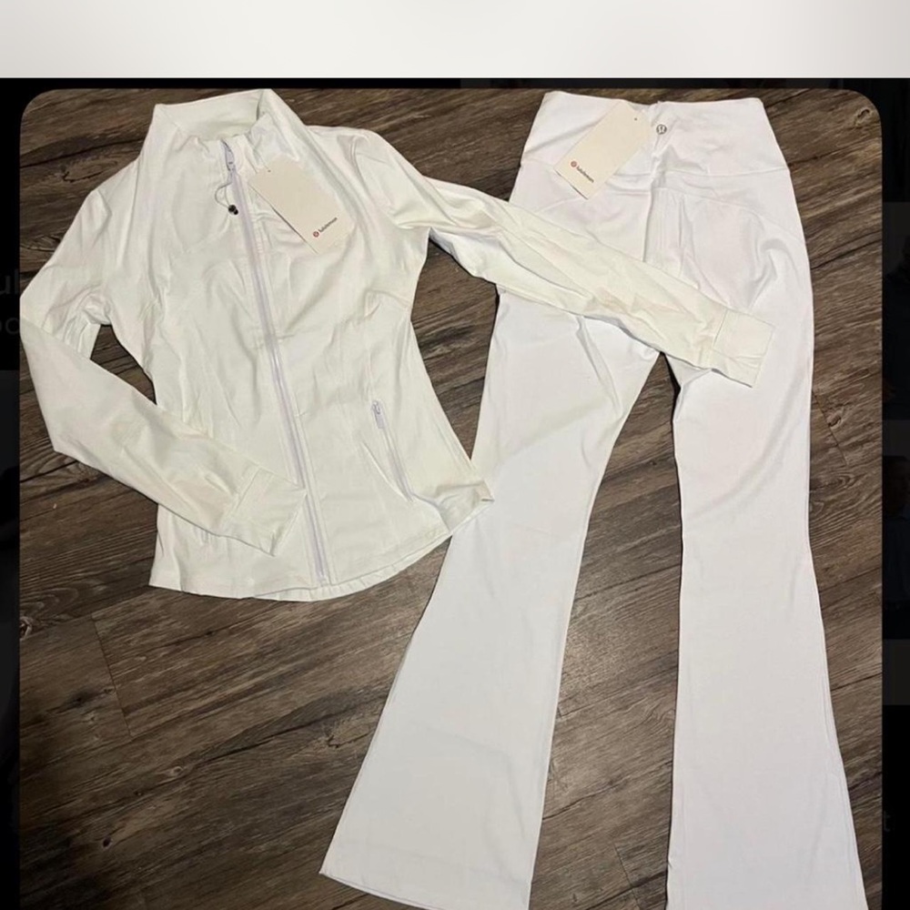 Elegant White Flare Jumpsuit